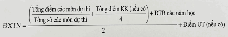 Công thức ĐXTN