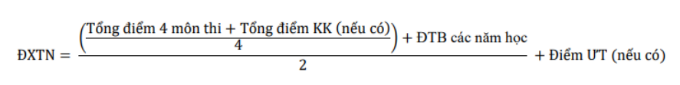 Công thức ĐXTN